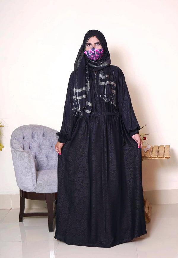 Dubai Print Abaya