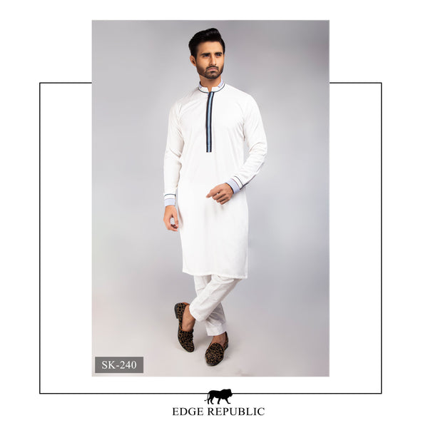 Off White Kurta & Pajama