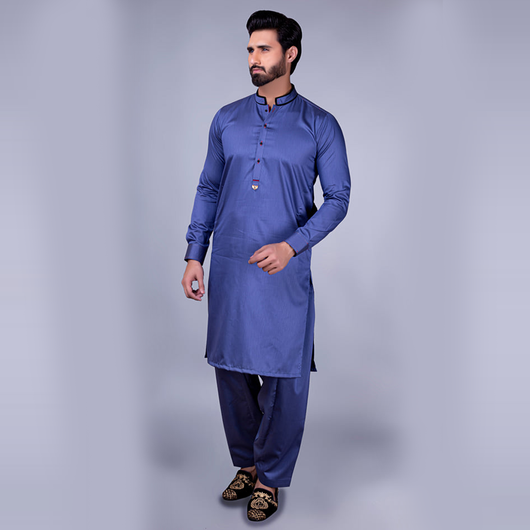 Edge Republic Amusing Pajama Kameez Light Blue