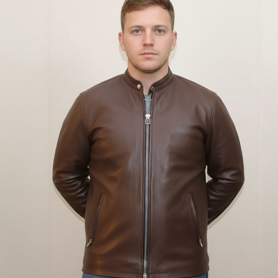 Elegant brown jacket