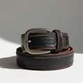 Executive real leather belt 
