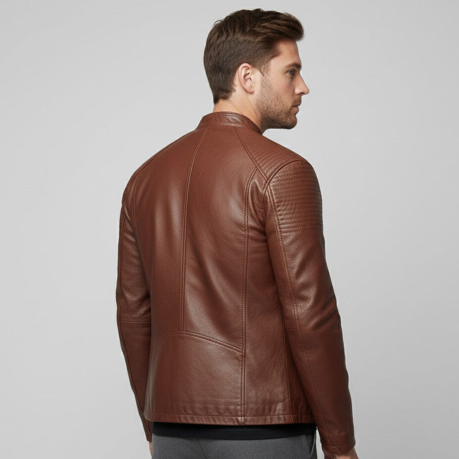 Sheep Leather Jacket – 333 – Terry Brown