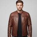 Sheep Leather Jacket – 333 – Terry Brown