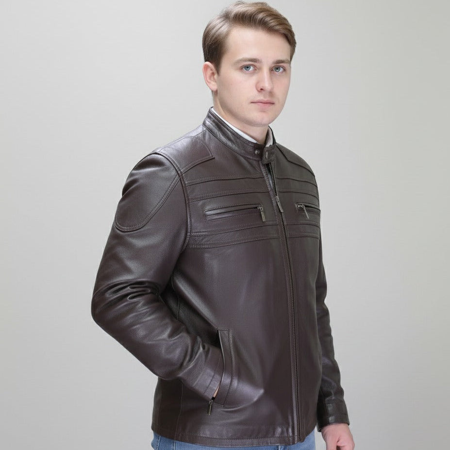 H-D Leather Jacket: Soft and durable