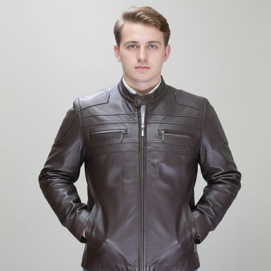 H-D Leather Jacket: Soft and durable