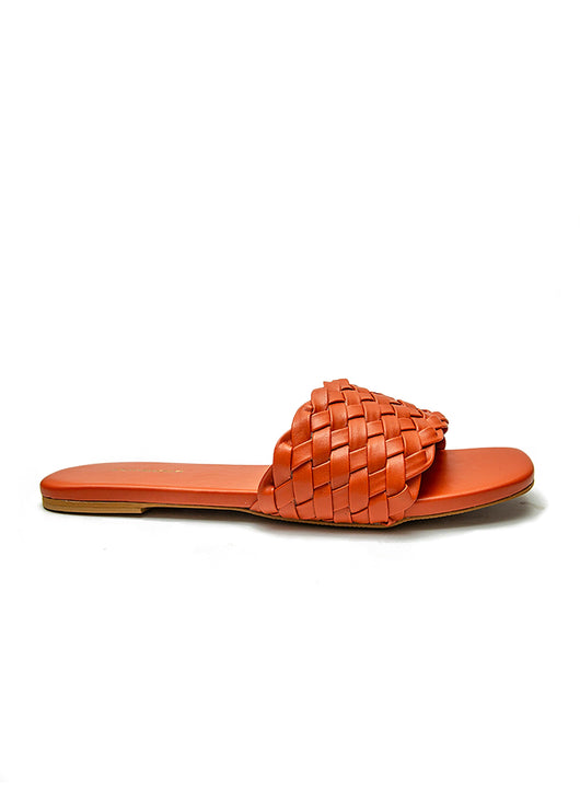 Weave Slides Orange - Jooti Shooti